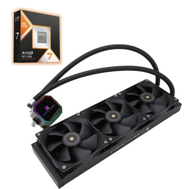 AMD Procesor Ryzen 7 9800X3D + THERMALRIGHT Vodeno hlađenje Frozn Prism 360 (FuturaIT Combo) 