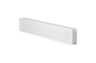 HACO Ventilacijska rešetka za vrata VMD, 500 × 90 mm, 2 kom, bijela
