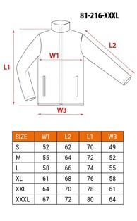 NEO TOOLS Radna jakna 81-216-XXXL