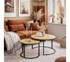 MODERNHOME Set stolova za dnevni boravak 2 kom