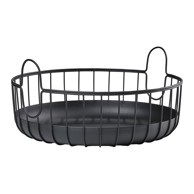 ZONE Metalna košara od žice ø 38x18 cm Inu