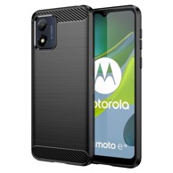 MG Maskica za Motorola Moto E13, karbonska, crna