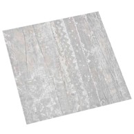 Samoljepljive PVC pločice za pod 30,5 x 30,5 cm, sive, 20 kom