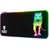 DEXXER Podloga za miš i tipkovnicu XL LED RGB 80×30 cm