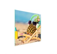 TMK Staklena zaštita za štednjak ili ploču za kuhanje 50x52, ananas