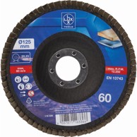 LUX TOOLS Brusna ploča, lamelirana, 115mm, K60