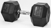 FITMOTIV Gumirana bučica HEX 9 kg