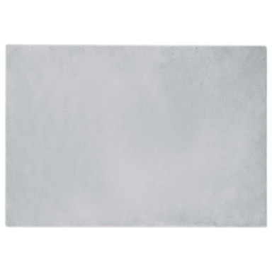 Tepih od umjetnog krzna zeca 140 x 200 cm, poliester, sivi