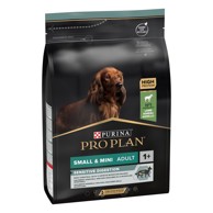 PRO PLAN Suha hrana za pse Small&Mini, Sensitive Digestion, OptiDigest, bogato janjetinom, 3 kg