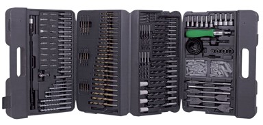 ISKRA Set alata za bušenje i uvijanje ERO FST204, 204 dijelova