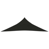 Jedro za zaštitu od sunca 160 g/m² 2.5 x 2.5 x 3.5 m HDPE, crna