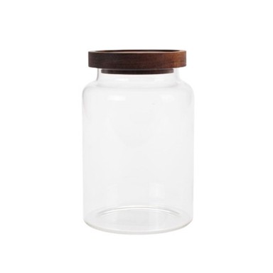 Posuda za začine s poklopcem, drvo, 1100 ml