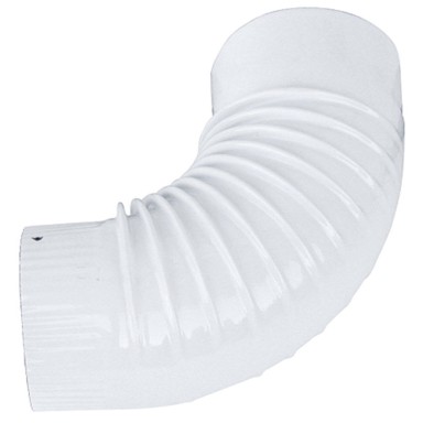 Koljeno dimovodno 120 mm BIJELO