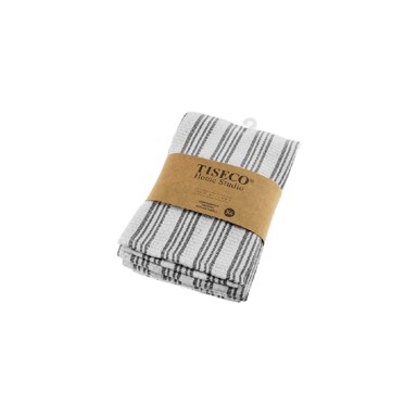 TISECO HOME STUDIO Set od 4 sive pamučne kuhinjske krpe , 50 x 70 cm