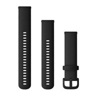 GARMIN Remen za pametni sat, 20mm, silikonski, crni