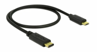 DELOCK USB 2.0 kabel TipC - TipB Micro 0,5 m, crna