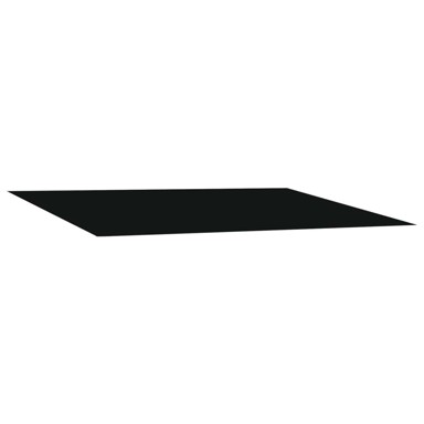Zamjensko platno za tendu, 350 x 250 cm, poliester, crna