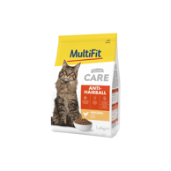 MULTIFIT Hrana za mačke Anti Hairball piletina 1.4 kg