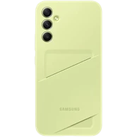 SAMSUNG Maskica za Galaxy A34, TPU, s pretincem za kartice, zelena 