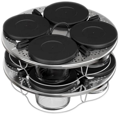 TEFAL Set staklenki za Cook4Me XA6140, 8 kom, višebojni