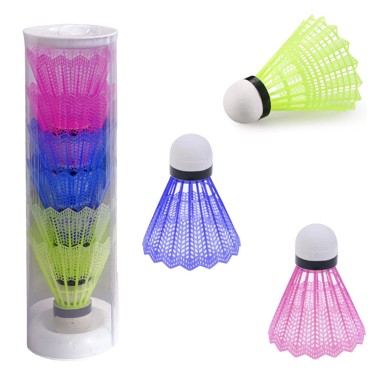 Plastične loptice za badminton, 6/1 tuba