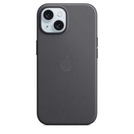 APPLE Futrola FineWoven Case, za iPhone 15, MagSafe, crna