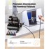 VEVOR Set za zračno prskanje s dvostrukom akcijom, kompresor, spremnik 1/6 KS, mlaznica 0,3 mm