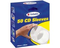 VERBATIM Papirnate košuljice za CD/DVD, pakiranje 50 kom