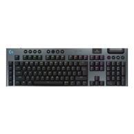LOGITECH Gaming tipkovnica G915 X Clicky, RGB, mehanička, US Layout, USB, crna