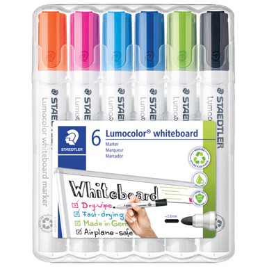 STAEDTLER Marker za bijelu ploču Lumocolor 351 WP6-1, 2 mm, pakiranje 6 kom