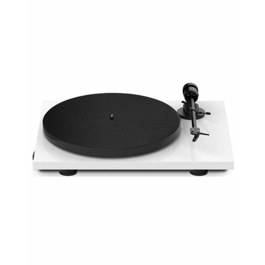 PRO-JECT Gramofon E1 PHONO, OM5E, UNI, high gloss bijeli