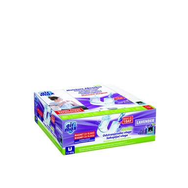 BISON AirMax Sakupljač vlage MAGNET punjenje LAVANDA 450g