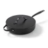 BE LIVING Tava za pirjanje Essential Black, 28 cm, s poklopcem