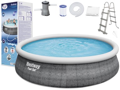 BESTWAY Ekspanzijski bazen, 457 x 107 cm, model 57372