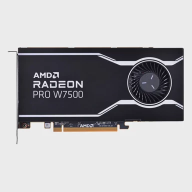 AMD Grafička kartica Radeon Pro W7500, 8 GB, GDDR6, 4x DisplayPort 2.1, 70W, PCI Gen4 x8