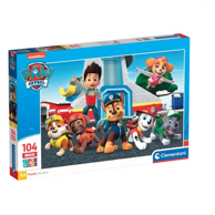 CLEMENTONI Slagalica Supercolor Paw Patrol, crtići, 104 komada