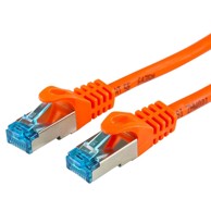 Logon SF/UTP CAT5E prespojni kabel 7 m narančaste boje -B21