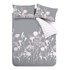 CATHERINE LANSFIELD Posteljina Meadowsweet Floral za krevet za jednu osobu 135x200 cm siva