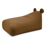 SLOWDOWN Smeđa vreća za sjedenje od bouclé tkanine Snug 130 Bear 