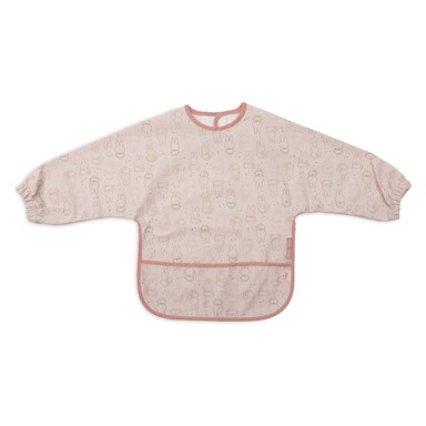 JOLLEIN Vodootporni podbradnik s rukavima Miffy Moments, Silk Rose