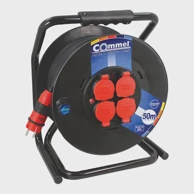 COMMEL 200-364 kabelska motalica na pvc bubnju 300 mm, monofazna, 16 a 230 v ~ 3500 w i