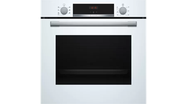 BOSCH Ugradbena pećnica HBA533BW1, ventilacijska, 60 cm, 71 l, Energetski razred A, bijela
