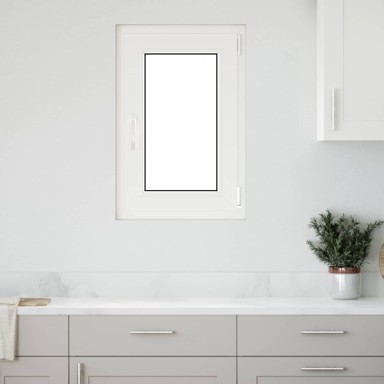 RISOR Podrumski prozor, 50 x 75 cm, PVC i staklo, antracit