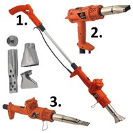 ASIST Električni plamenik AE6V200 3in1 2000W, crna