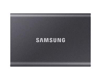 SAMSUNG T7 SSD tvrdi disk vanjski 1TB, MU-PC1T0T/WW, 1050 MB/s,USB-C, V-Nand, sivi
