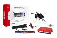 AMIO Parking senzori x4, bijeli, 22 mm, MAX LED zaslon, buzzer