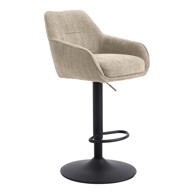UNIQUE FURNITURE Krem barske stolice u setu 2 kom (visine sjedala 69 cm) Avola 