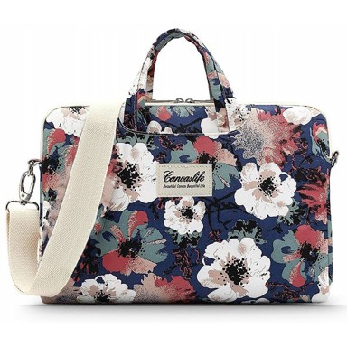 CANVASLIFE Torba Briefcase za laptop 15-16'', Blue Camellia