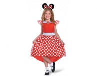 Kostim za maškare Crveni Minnie Classic, Minnie Mouse, veličina XS