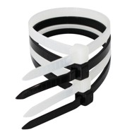 COMMEL Kabelska vezica, bijela 2,5x150 mm 100/1